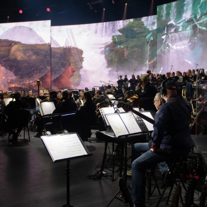 Cinema In Concert Live Visualisierung