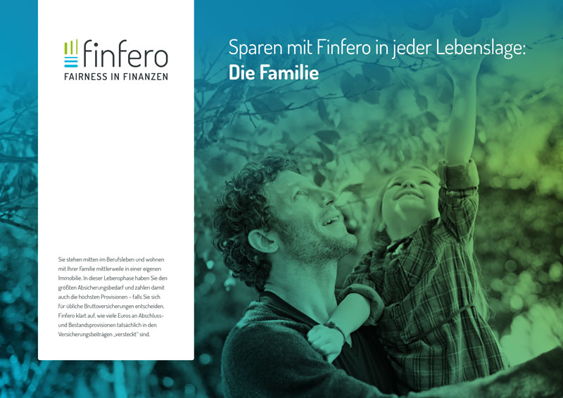 Modernes Whitepaper von Finfero für das Sparen in jeder Lebenslage: Die Familie