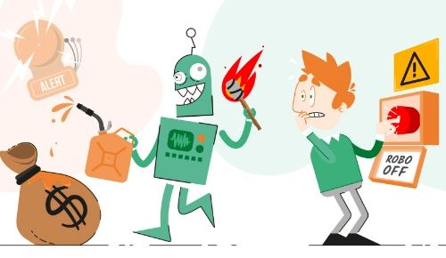 Eine kreative Illustrationsserie, die den algorithmischen Handel zum Leben erweckt. 6 FORRS Pimp Your Algos Risk Management