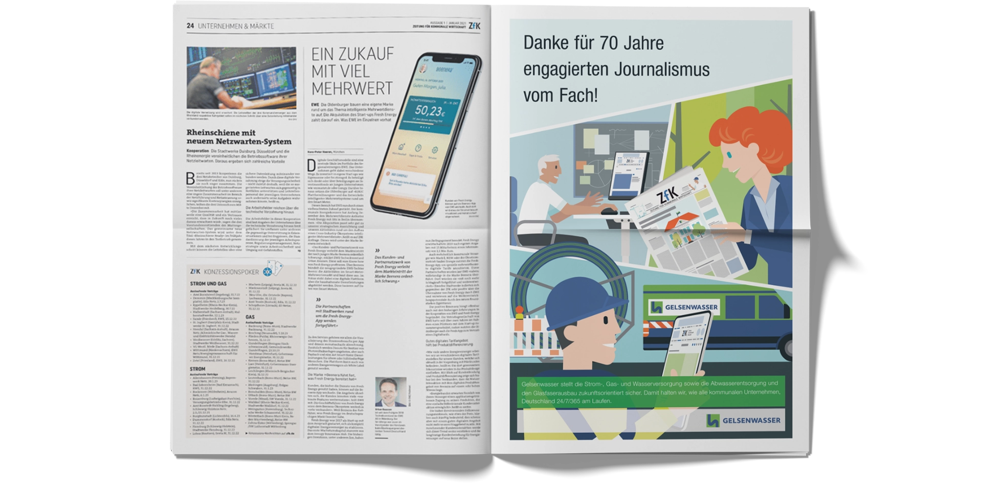 Gelsenwasser Zeitungsanzeige Final