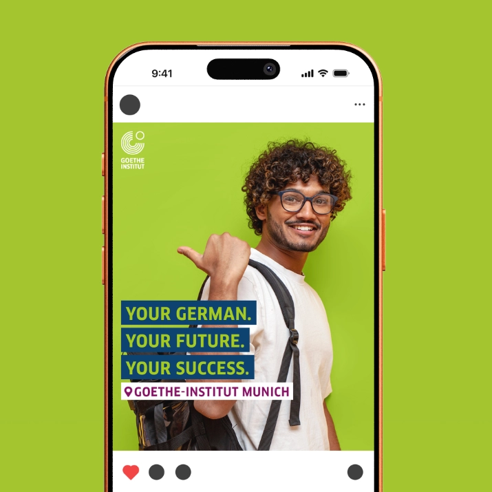 Goethe-Institut Traffic-Kampagne Your Future