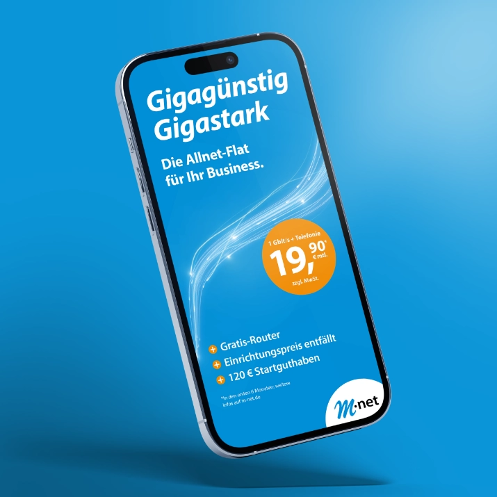 M-net PIP-Kampagne Bilder finale Visual GIGABIT