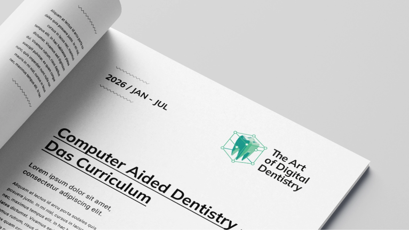 The Art of Digital Dentistry Broschure The Art of Digital Dentistry Broschure