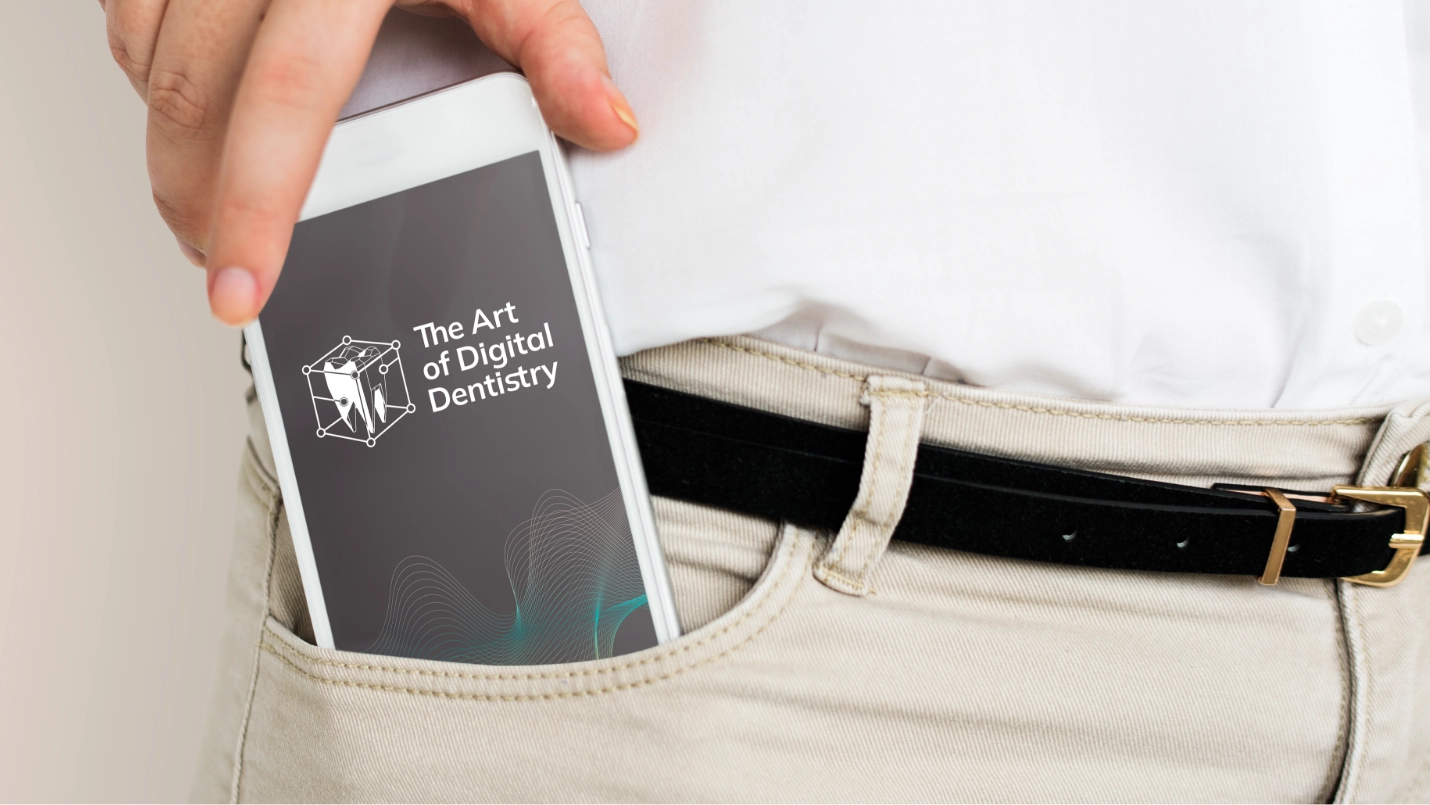 The Art of Digital Dentistry Logo negativ The Art of Digital Dentistry Logo negativ