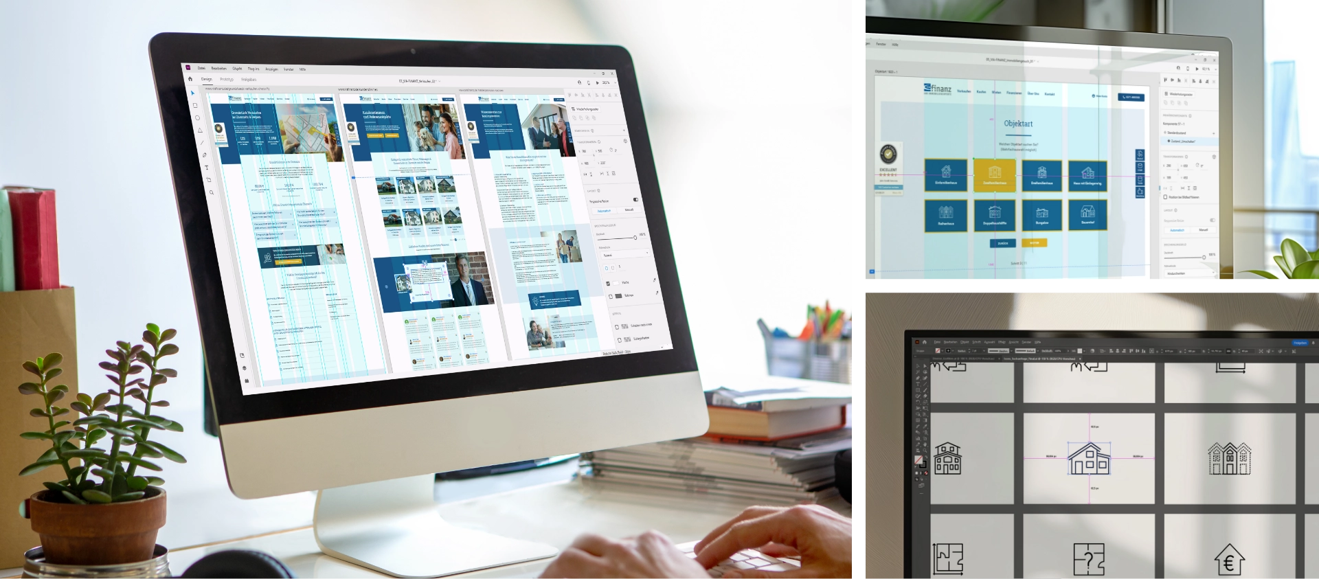 Via Finanz Immobilien Webdesign