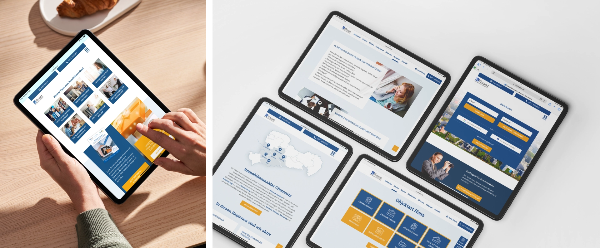 Via Finanz Immobilien iPad