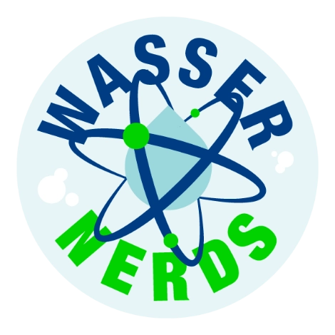 Wasser Nerds: ein Logo mit Charakter – spielerisch, einprägsam, interaktiv 3 Wasser Nerds Logo Variante Atom