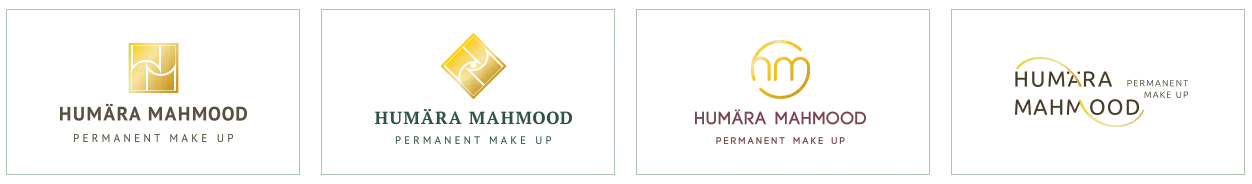 Verschiedene Logo Entwürfe für Humära Mahmood - Permanent Make Up