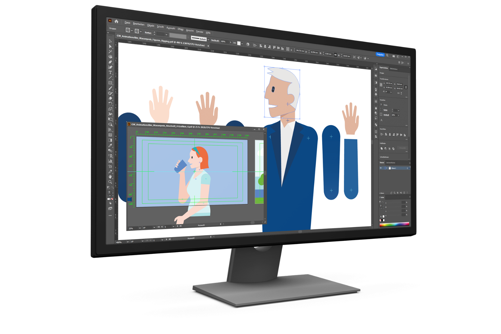 twin Werbeagentur Illustration & Animation Produktillustration 2D-Animation Vorproduktion