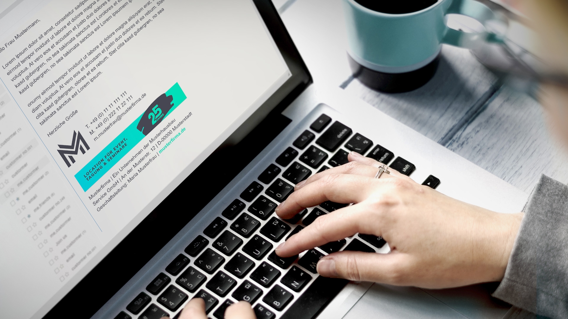 twin Werbeagentur Agenturleistung Onlinemarketing E-Mail Signatur