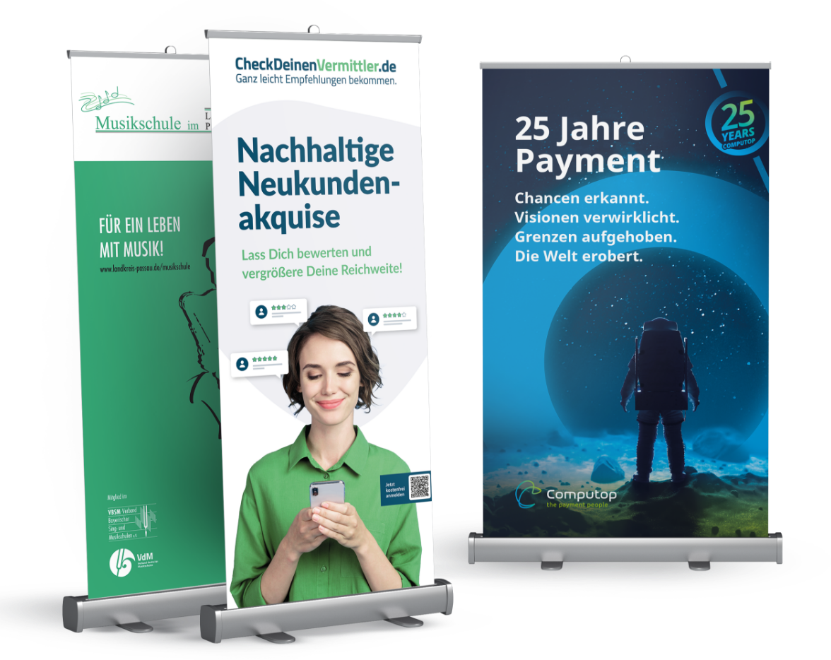 twin werbeagentur - Agenturleistung - Rollups