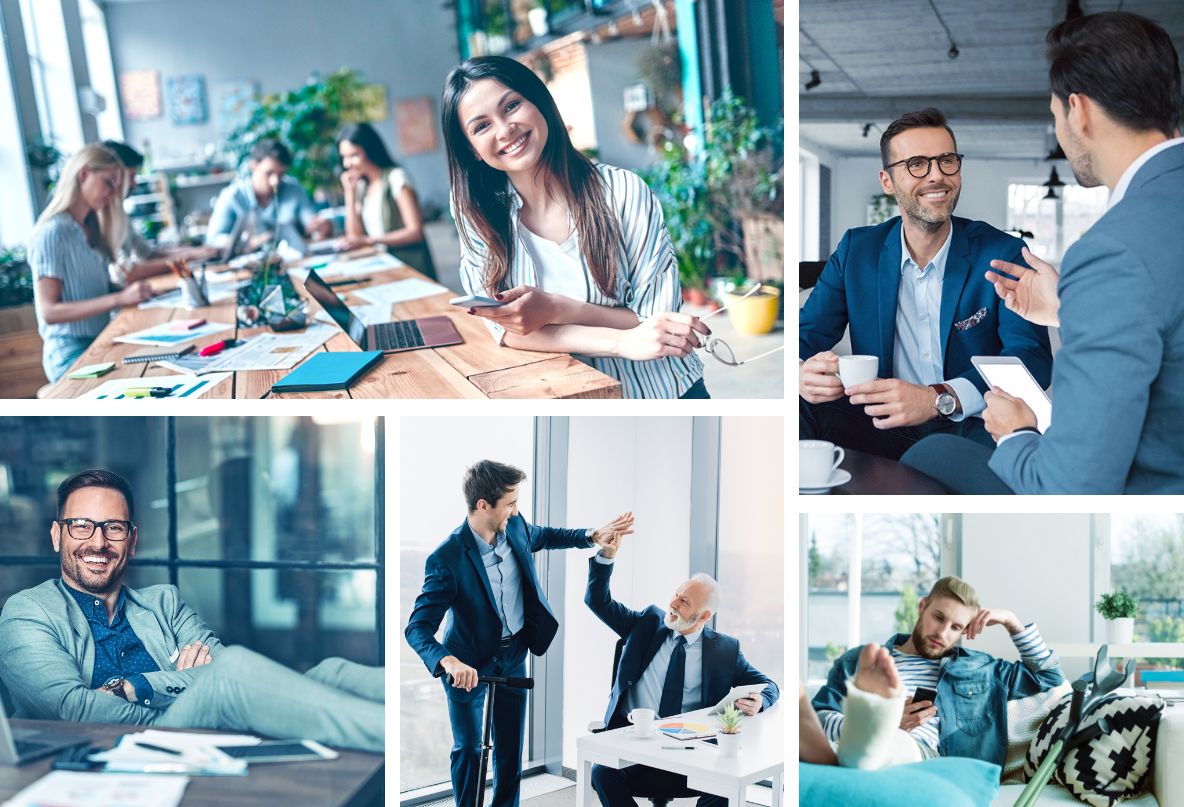 twin werbeagentur Bildsprache Collage