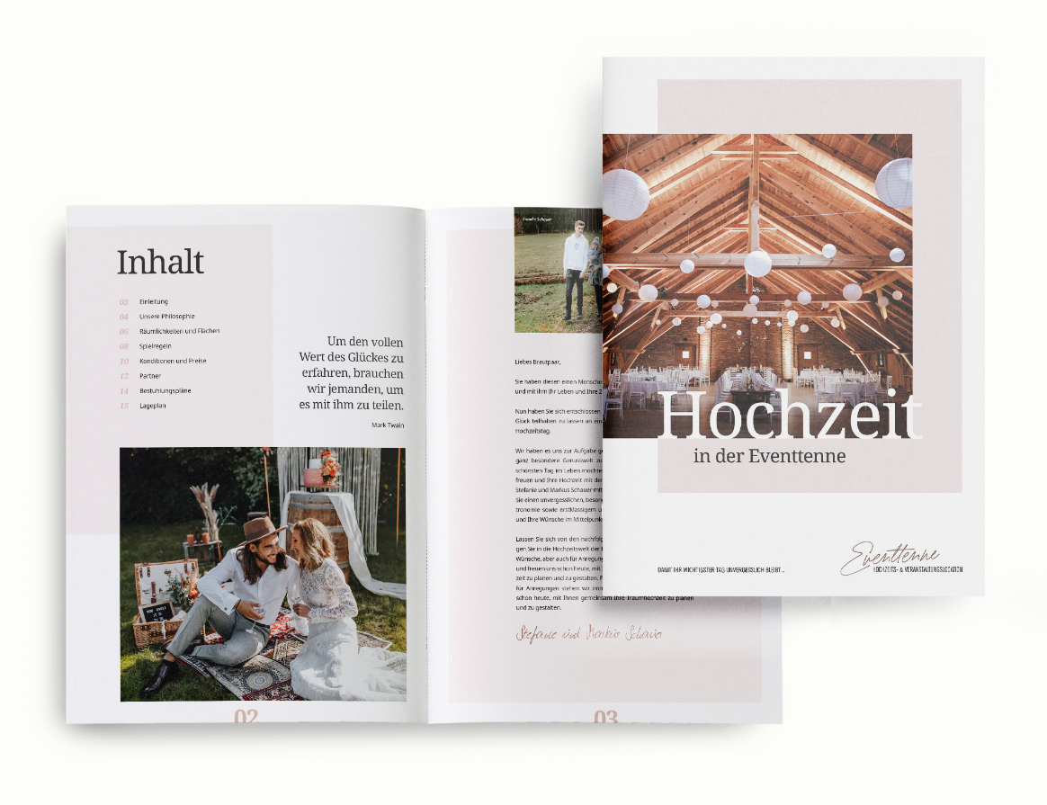 twin werbeagentur - Agenturleistung - Print und Grafikdesign Werbebroschüre